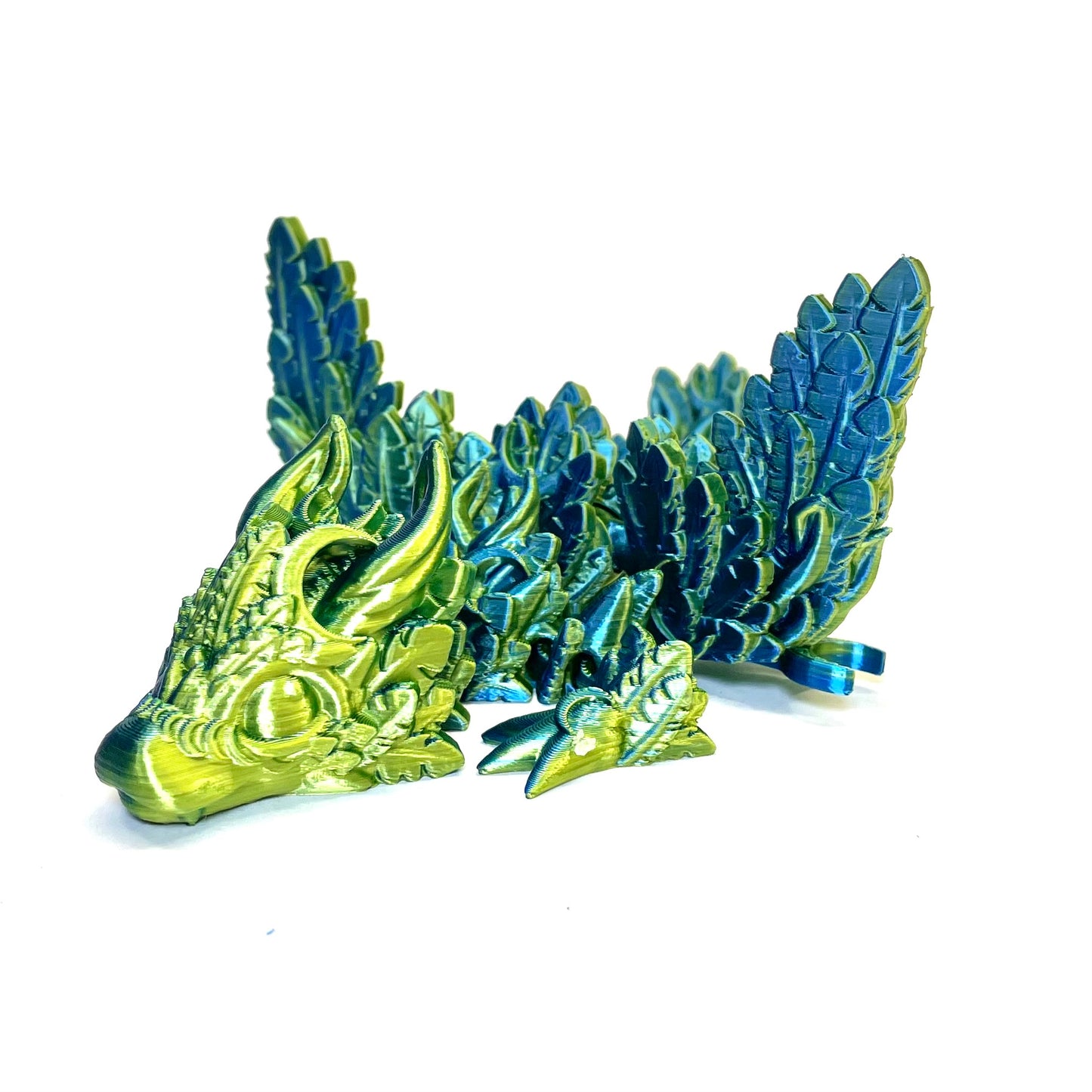 Baby Lunar Tadling - Dragon flexi statue - home decor