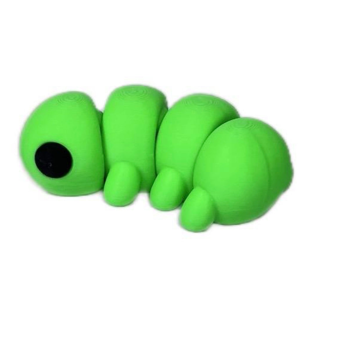 Flexi Caterpillar - home decor statuette minimalist flexible figurine