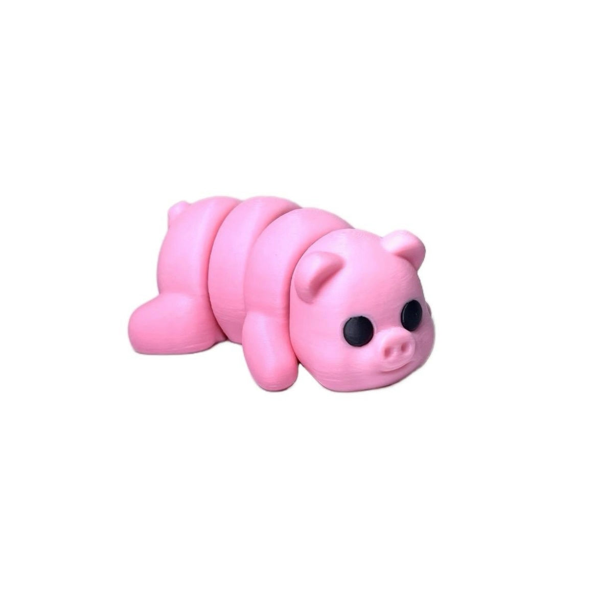 Flexi Pig - home decor statuette minimalist flexible figurine