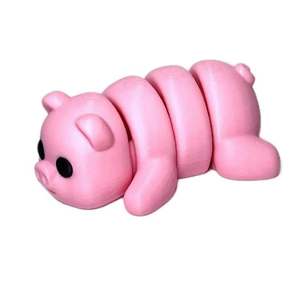 Flexi Pig - home decor statuette minimalist flexible figurine