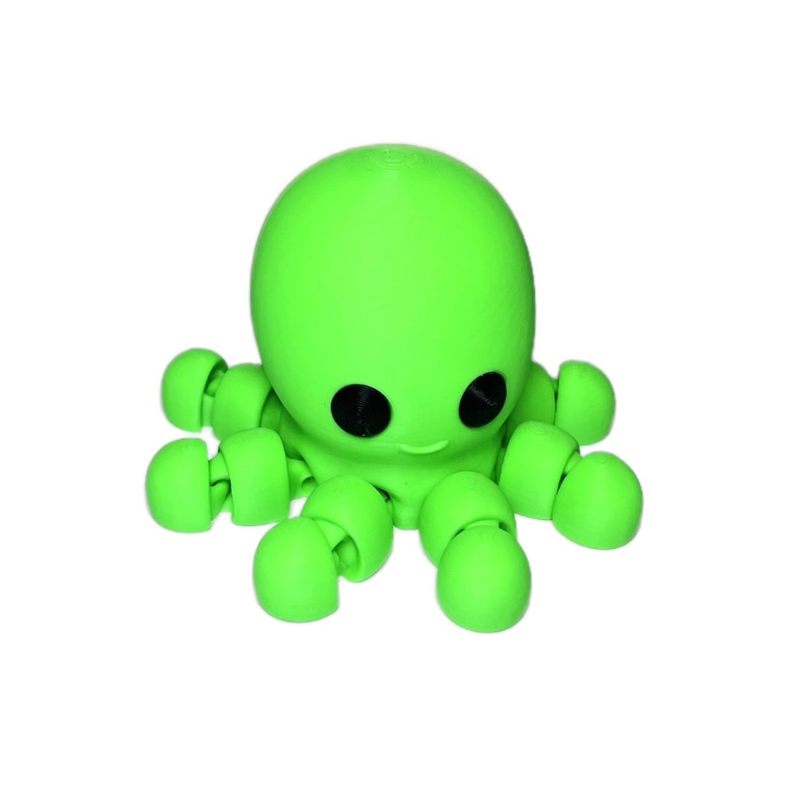 Flexi Octopus - home decor statuette minimalist flexible figurine