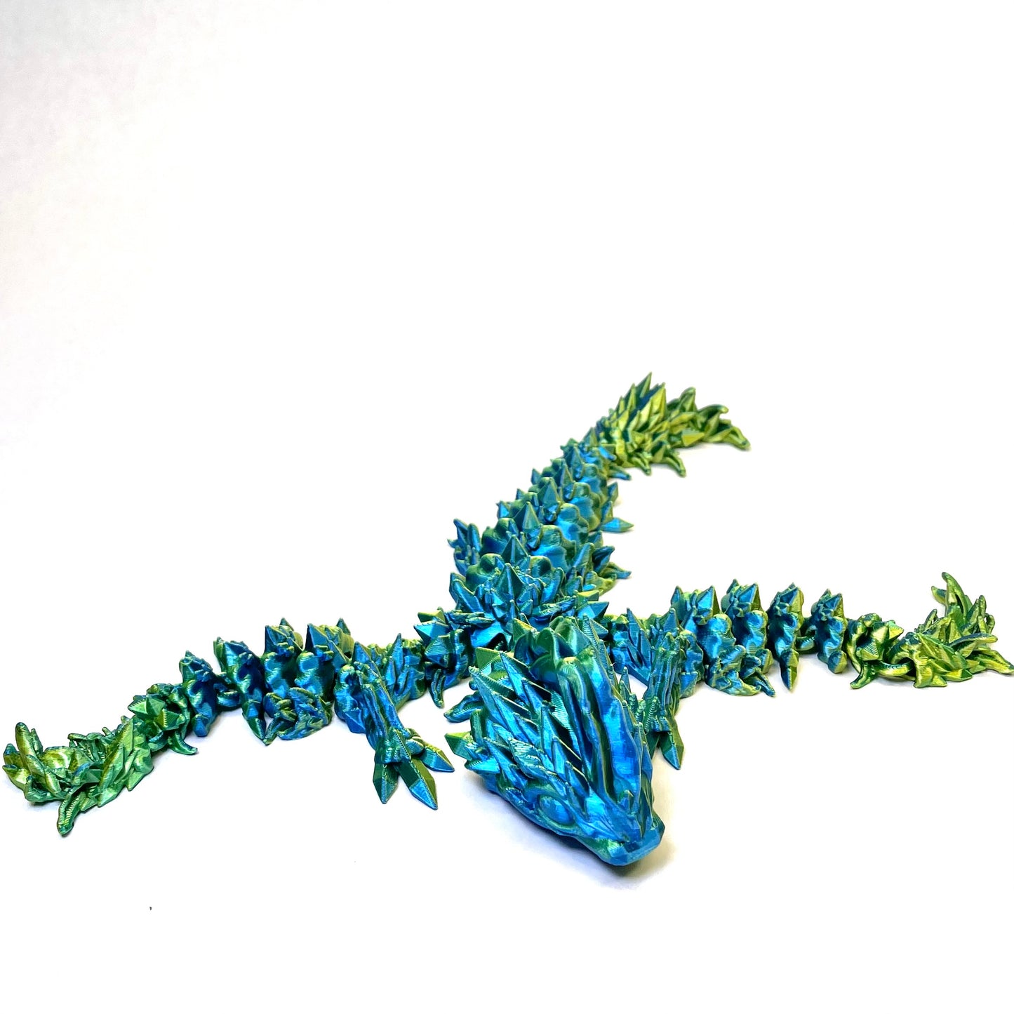 Baby Jellyfish Dragon - flexi dragon statue - home decor figurine