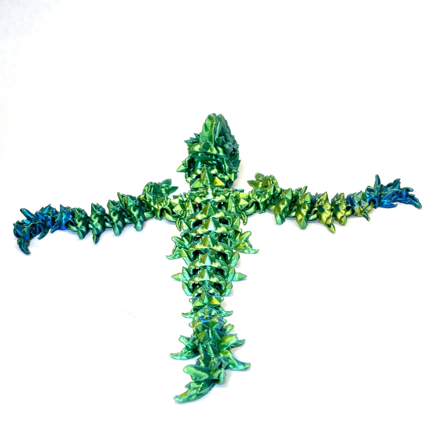 Baby Jellyfish Dragon - flexi dragon statue - home decor figurine