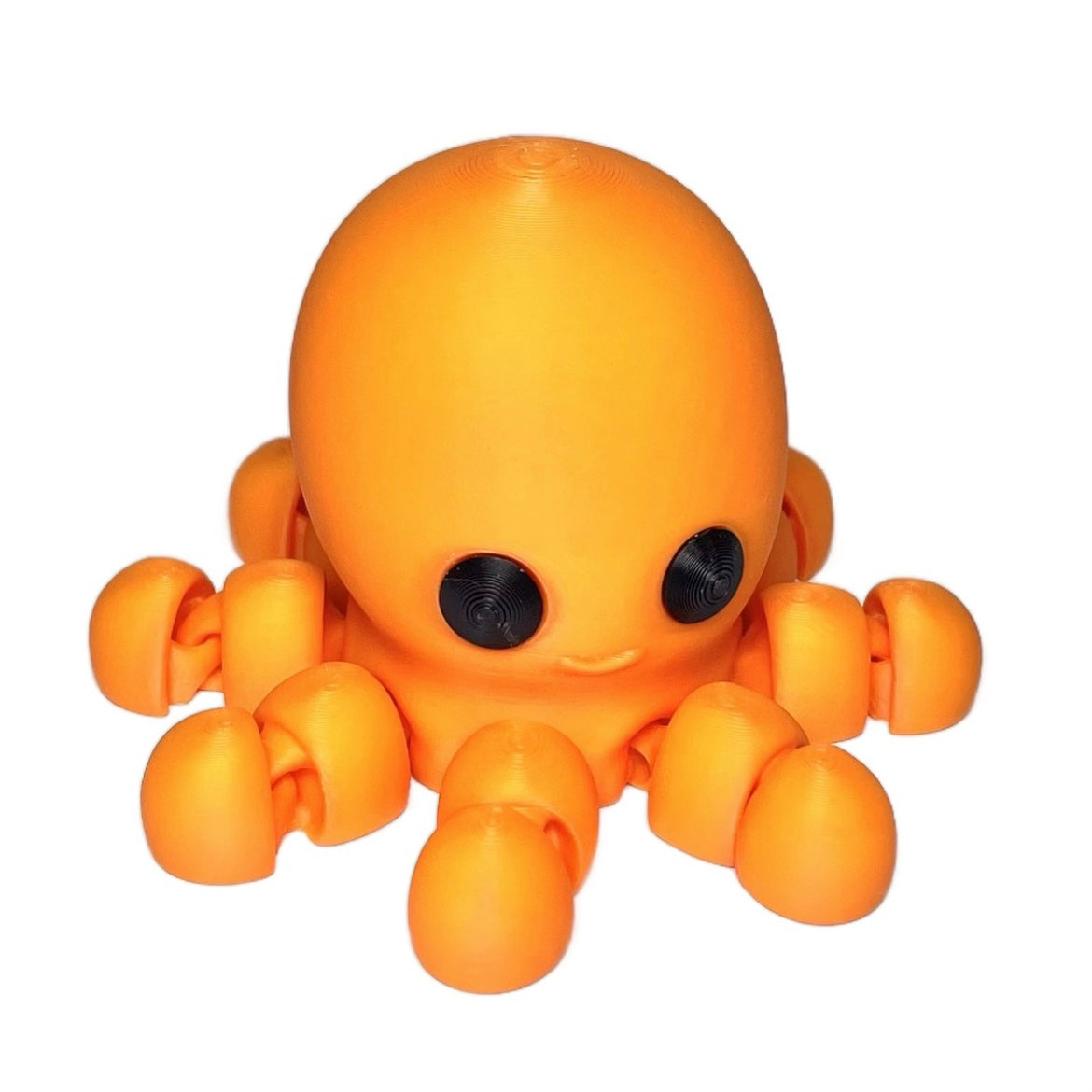 Flexi Octopus - home decor statuette minimalist flexible figurine