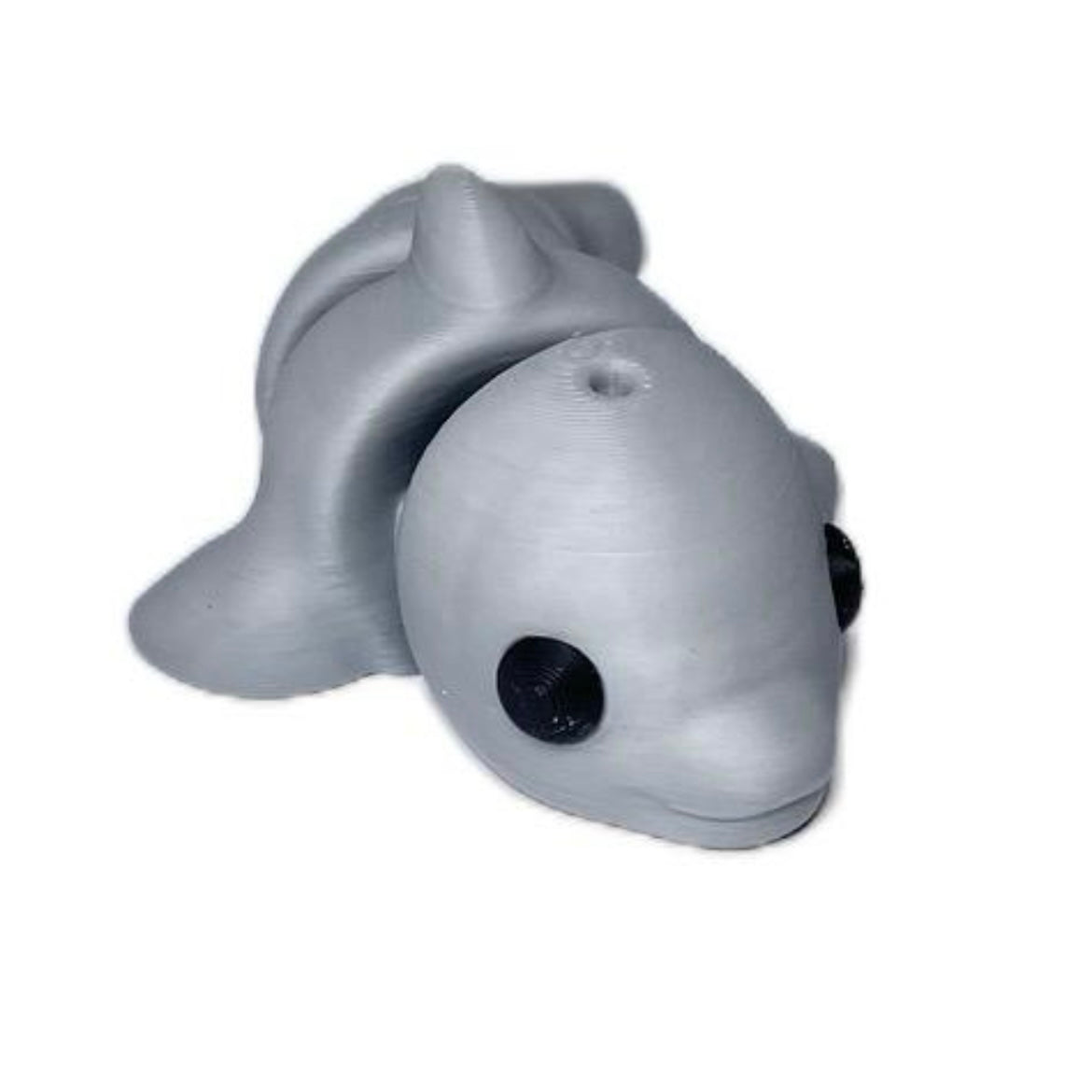 Flexi Dolphin - home decor statuette minimalist flexible figurine