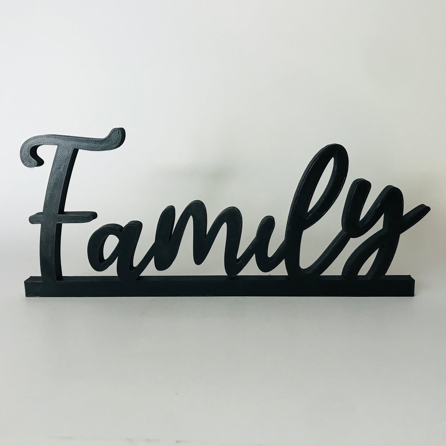 Family Sign W/ Underline